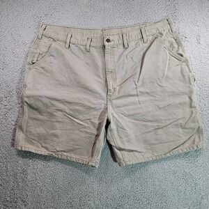 Carhartt Shorts Men‎ Size 42 x 9 Zip Olive Green Outdoor Cargo